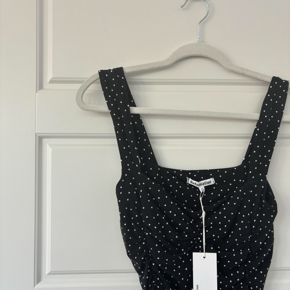 NEW Reformation Suvi Knit Dress in Selene - Picture 8 of 8